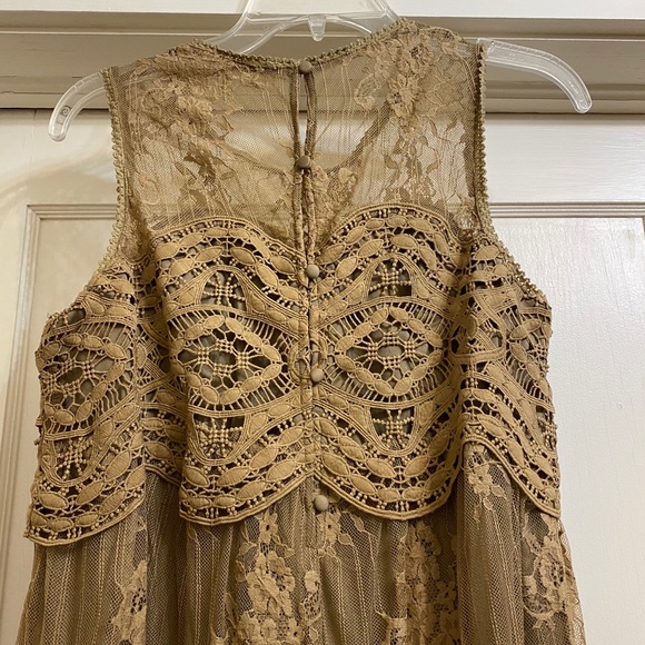 Altar’d State Mocha lace dress - Picture 3 of 5